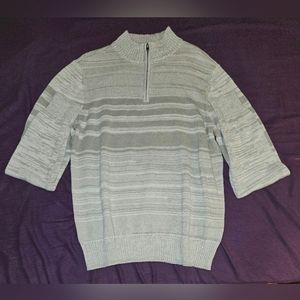 Urban Pipeline 1/4 Zip Grey Sweater Size XL